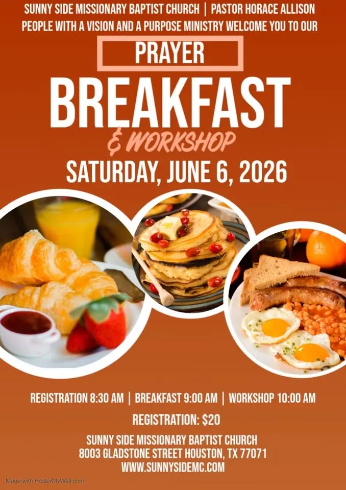 Prayer Breakfast & Prayer Workshop