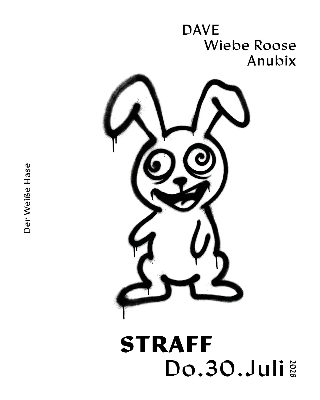 STRAFF / Thursday Techno / 5€ until 1 AM