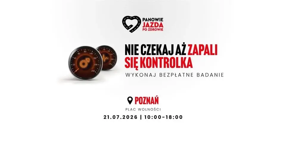 PANOWIE! JAZDA PO ZDROWIE - BEZPŁATNE BADANIA 🏎️ | POZNAŃ