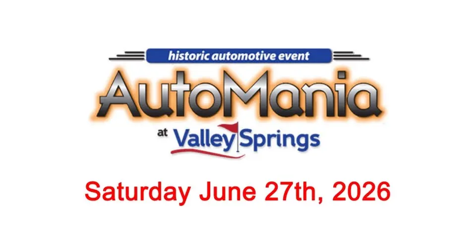 Automania 2026 in Valley Springs