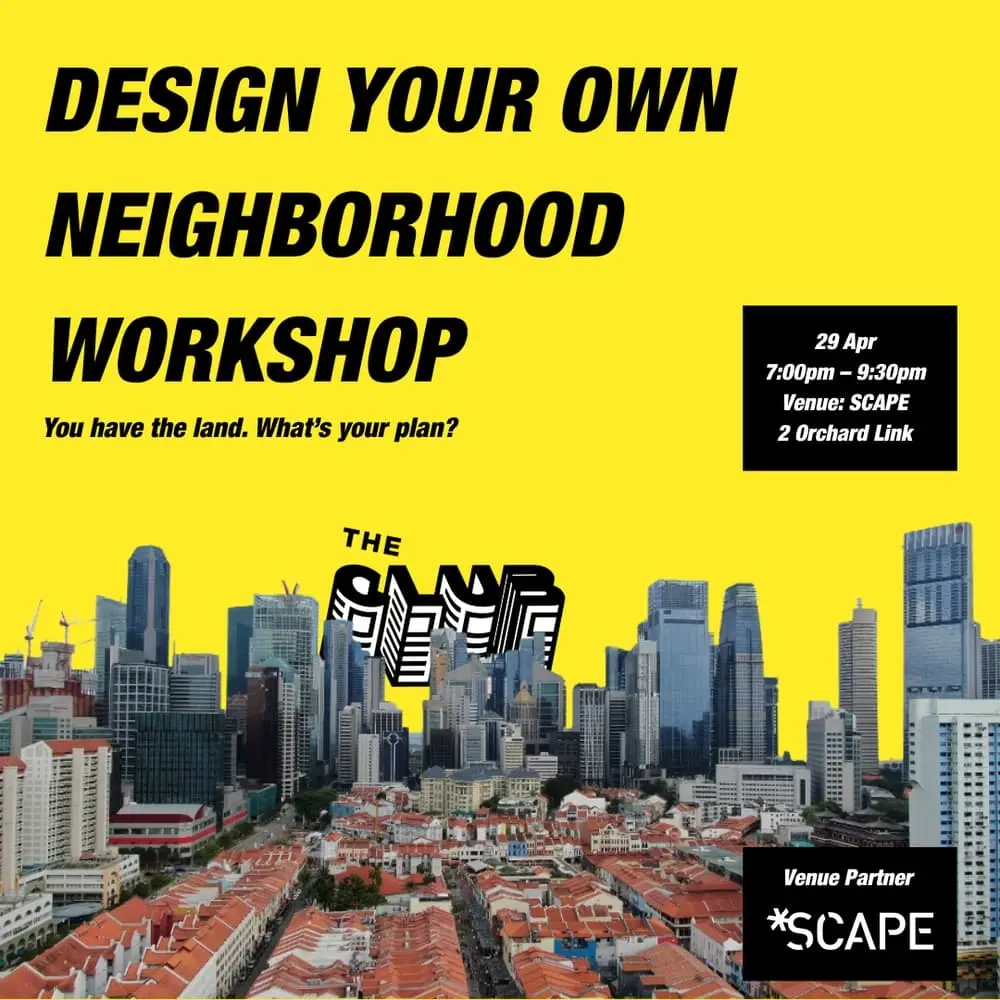 Design your own neighbourhood workshop