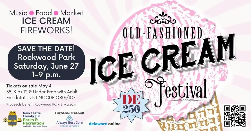 Old-Fashioned Ice Cream Festival at Rockwood Park 2026