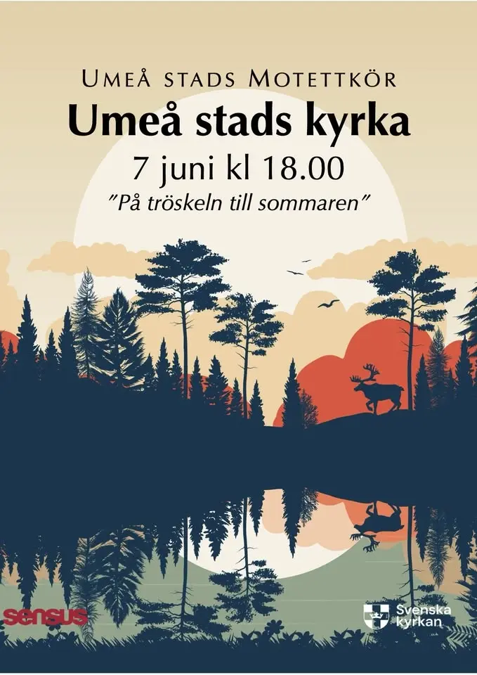 Konsert med Umeå stads Motettkör