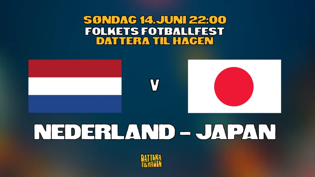 NEDERLAND – JAPAN 🇳🇱🇯🇵