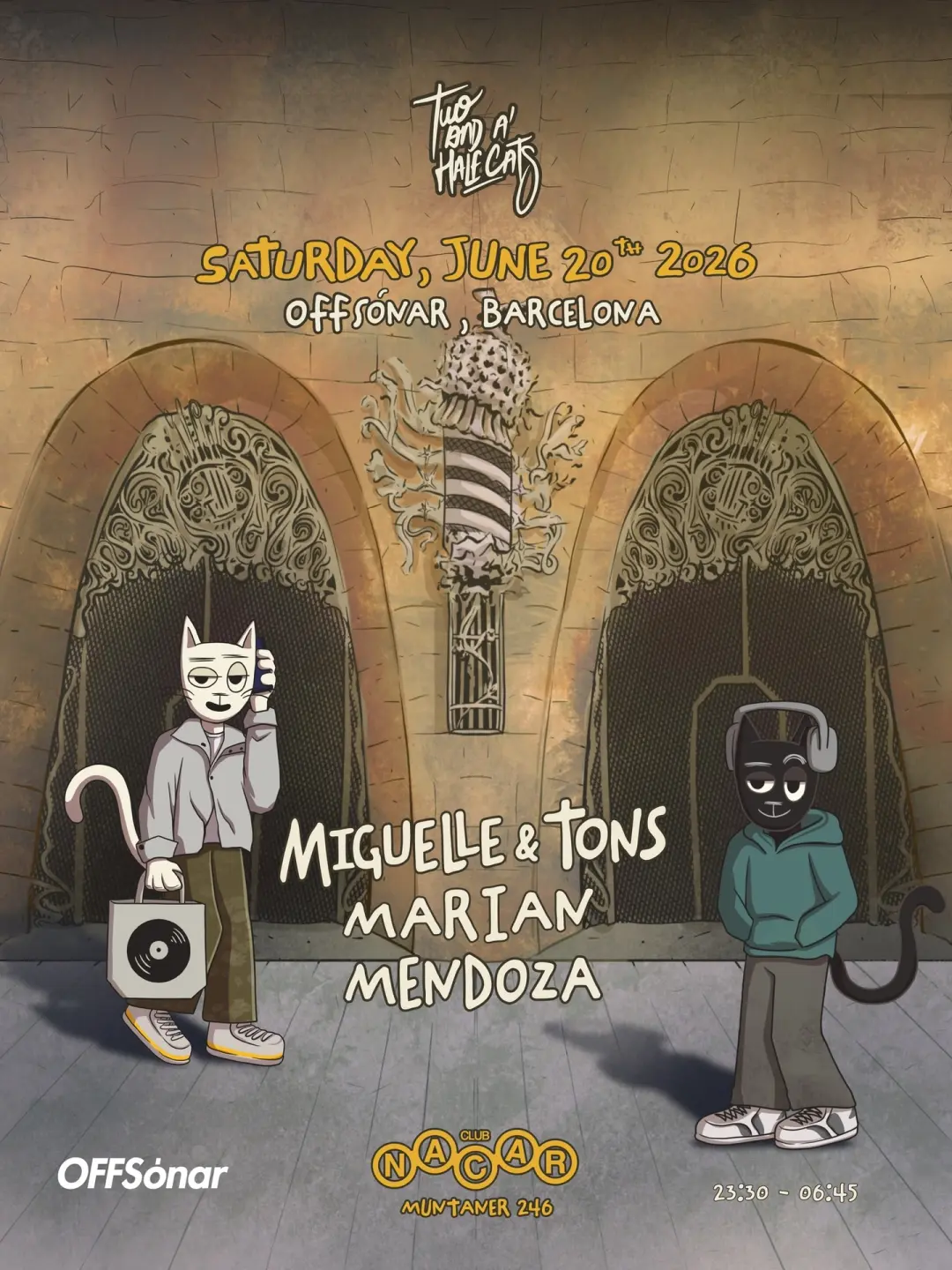 OFFSónar x Two and a Half Cats