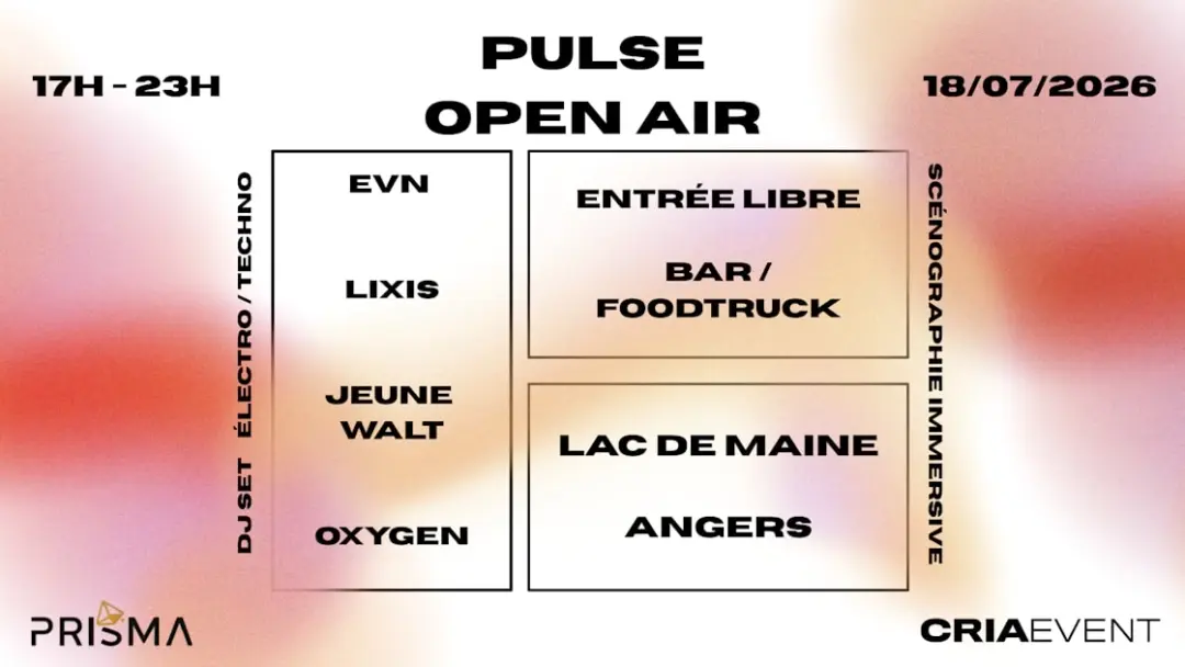 Pulse Open Air W/ Evn / Lixis / Oxygen / Jeune Walt