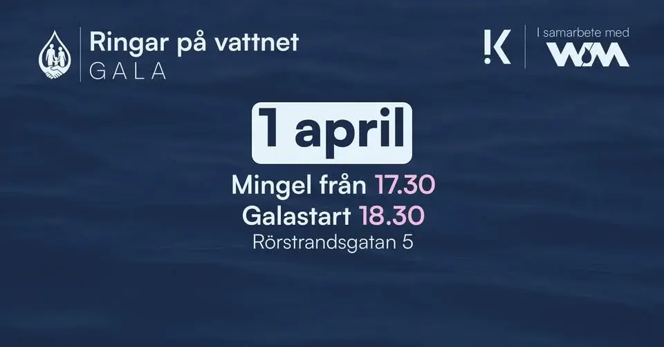 Ringar på vattnet - Gala 2026