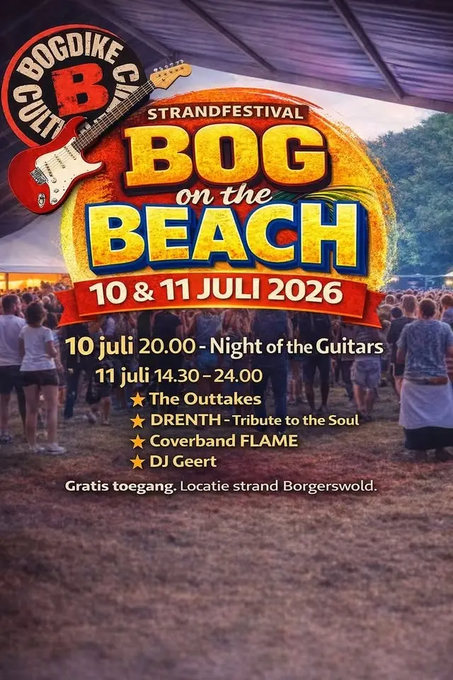 Bog on the Beach 10 & 11 juli