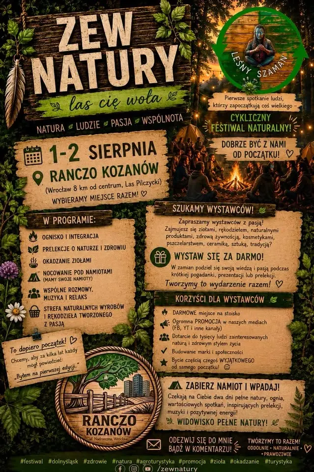 ZEW NATURY‼️ Las Cię woła💚