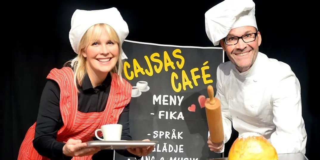 Sagodiplomsceremoni med Cajsas café