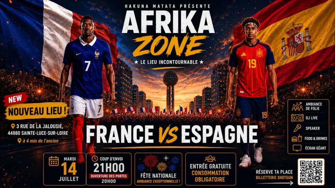 Hakuna Matata – Fan Zone Afrique | France Vs Espagne