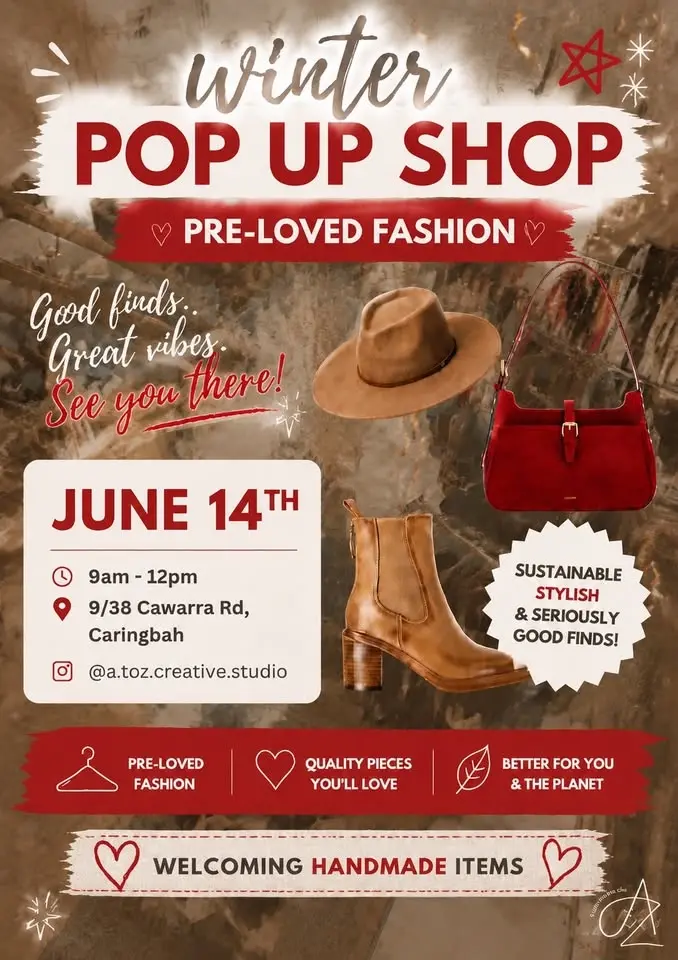 Pre-loved Pop up shop