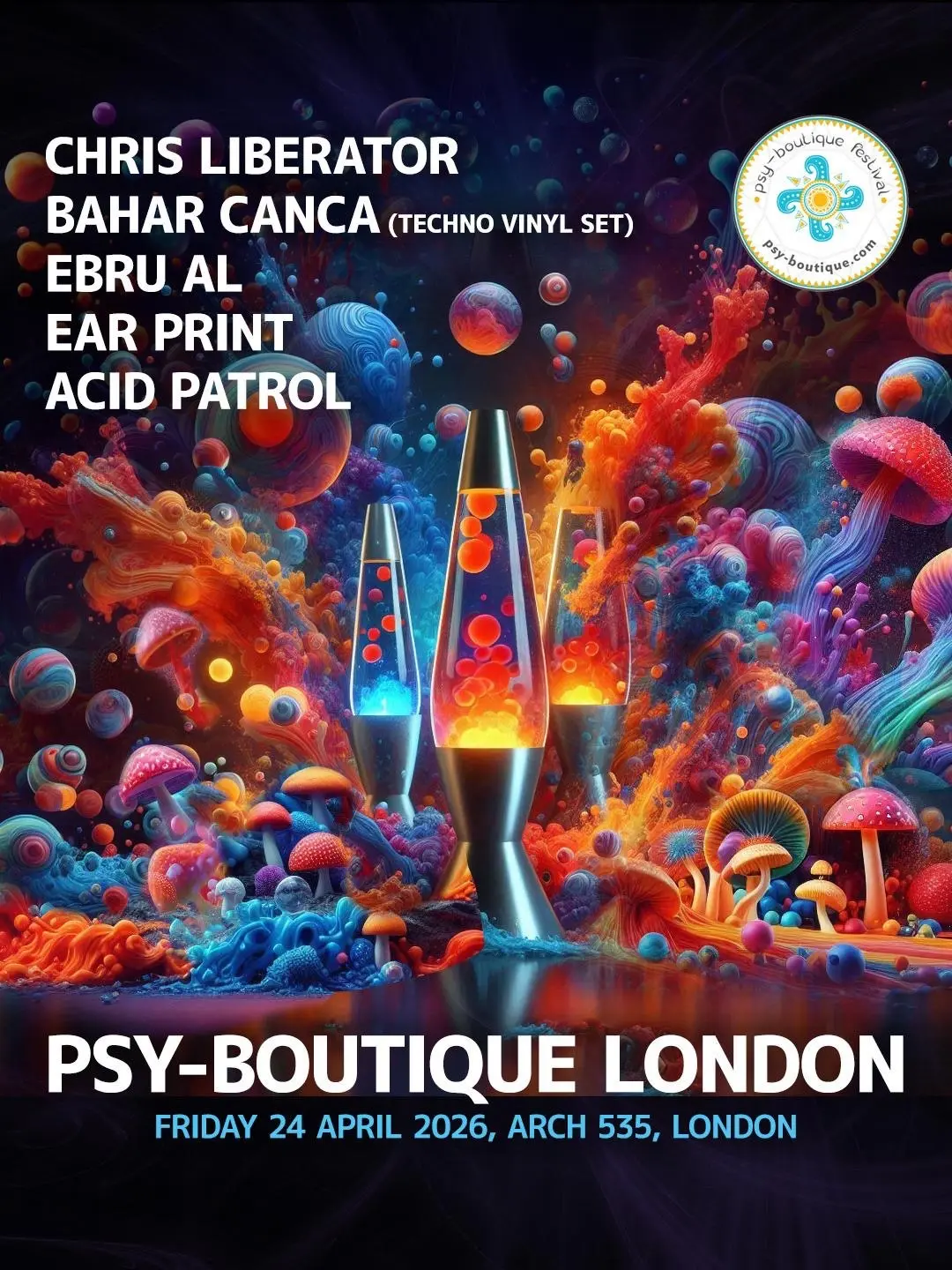 Psy-boutique London Party