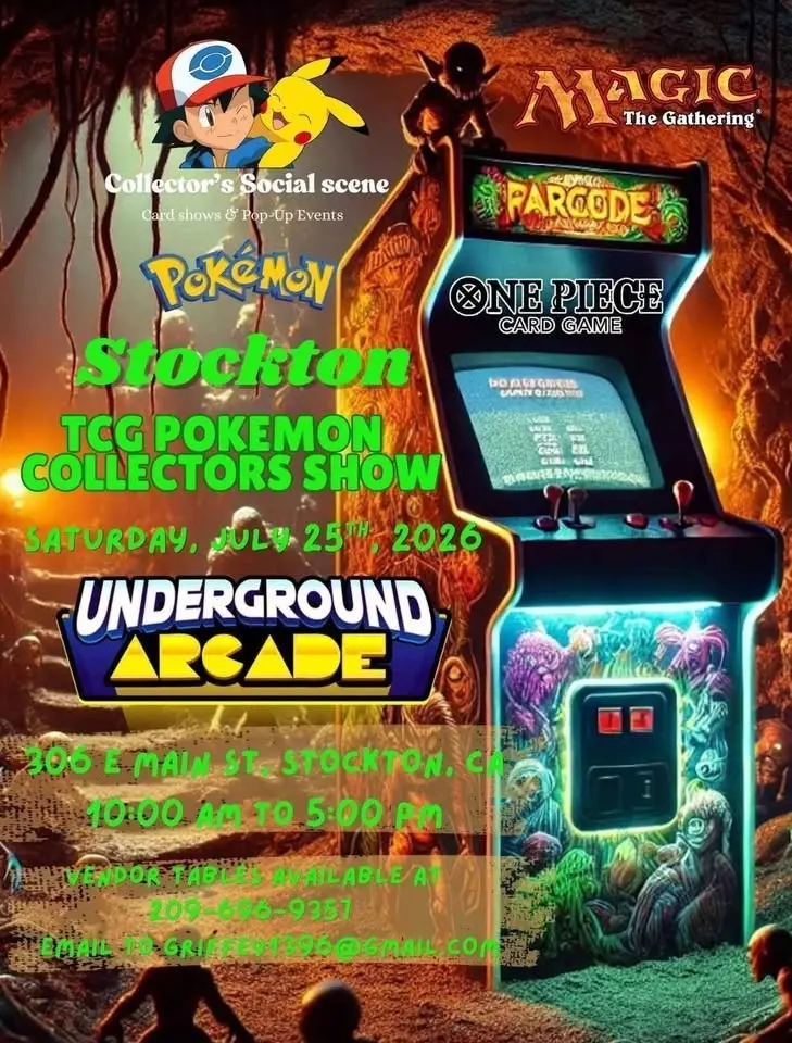 Pokemon Play & Trade night at the Underground Arcade