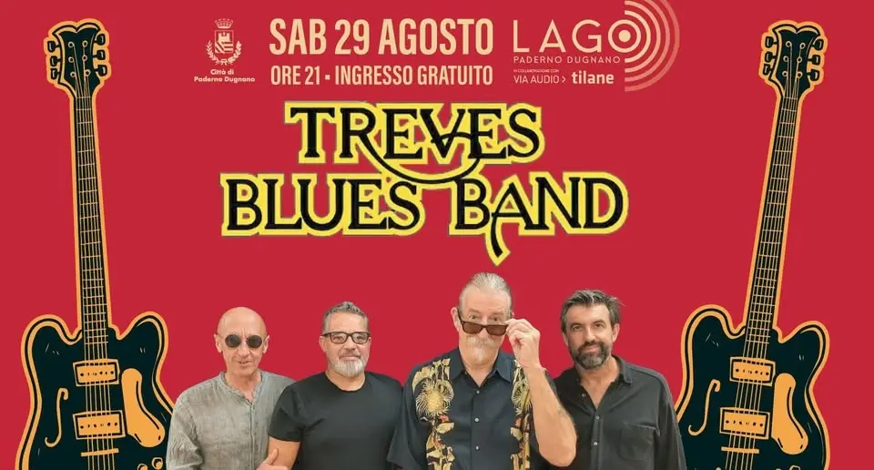 🎸 Treves Blues Band •LAGO Paderno Dugnano