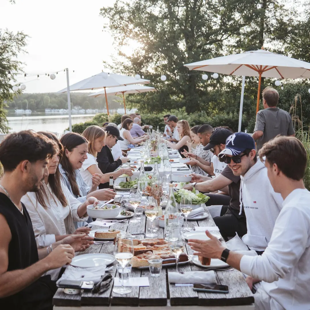 Dinner under the stars
