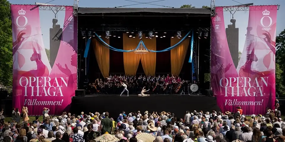 Nationaldagsfirande i Hagaparken