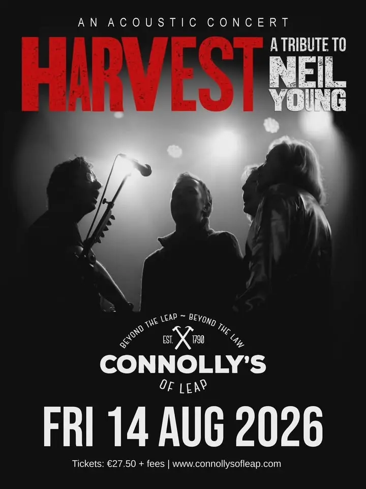 Harvest (a tribute to Neil Young), an acoustic concert, Connolly's of Leap, Co. Cork