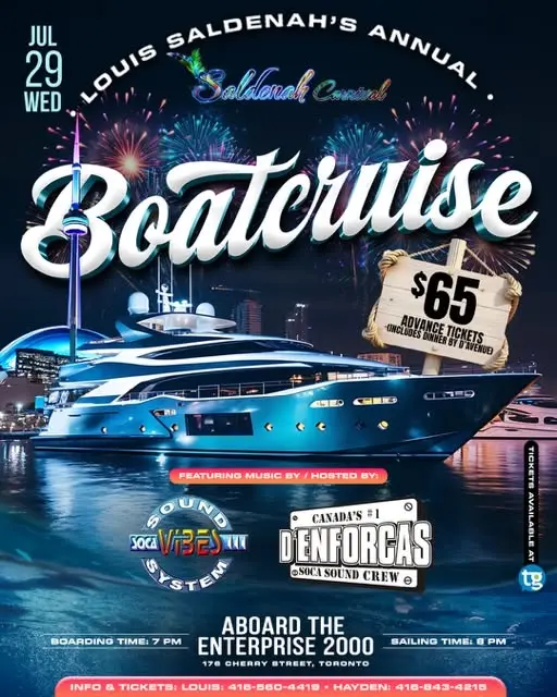 Louis Saldenah Annual Boat Cruise
