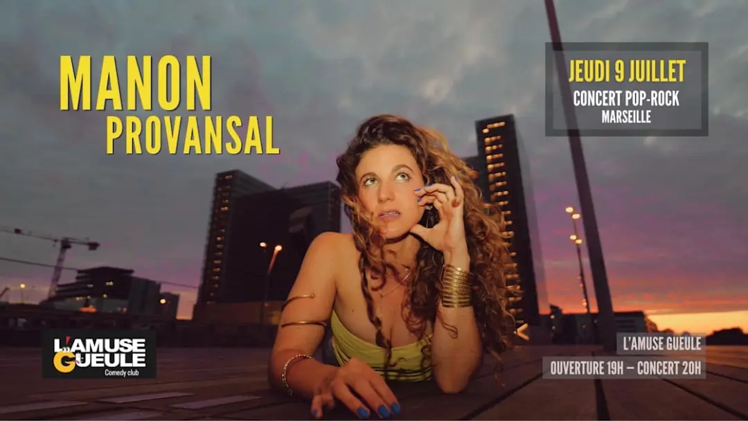 Concert Pop Rock Manon Provansal