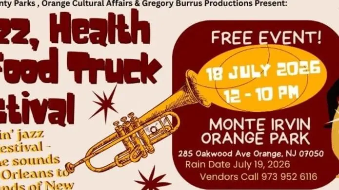 2026 Jazz, Health and Food Truck Festival in Monte Irvin Orange Park
