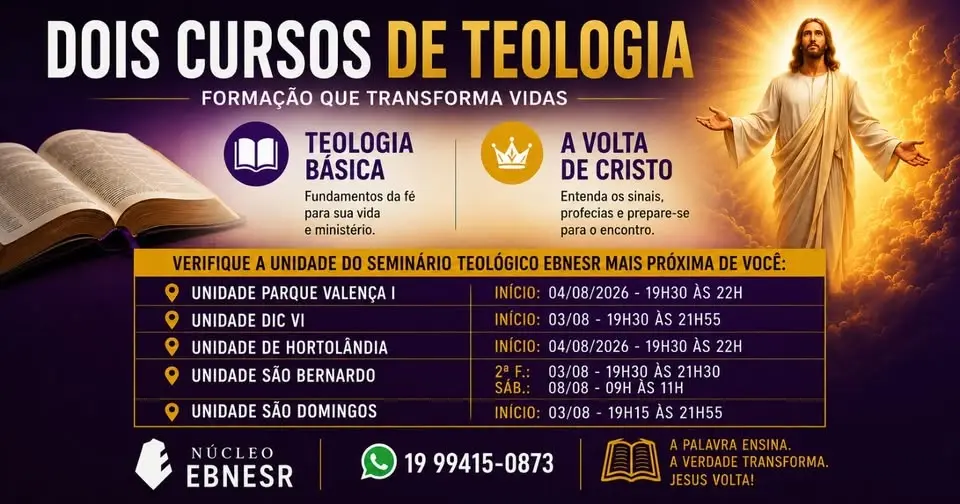 Curso de Teologia Básica + A Volta de Cristo