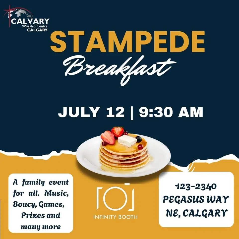 🥞 FREE STAMPEDE BREAKFAST — YOU’RE INVITED! 🎉