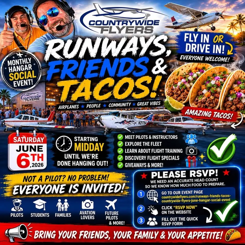 Countrywide Flyers June Hangar Social