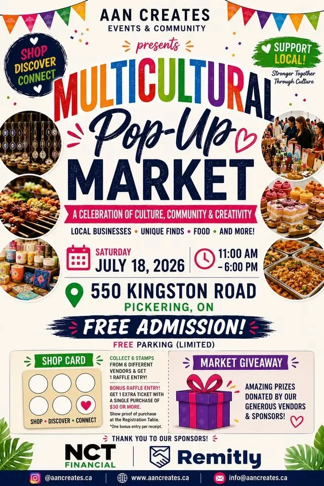 Multicultural Pop-Up Market