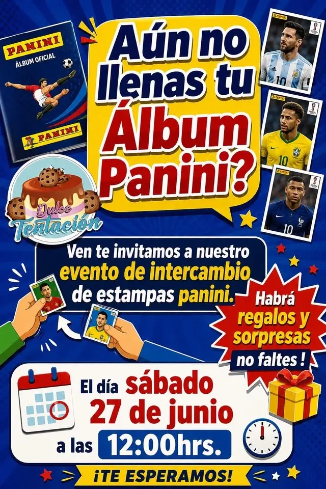 Intercambio de Estampas Panini 
