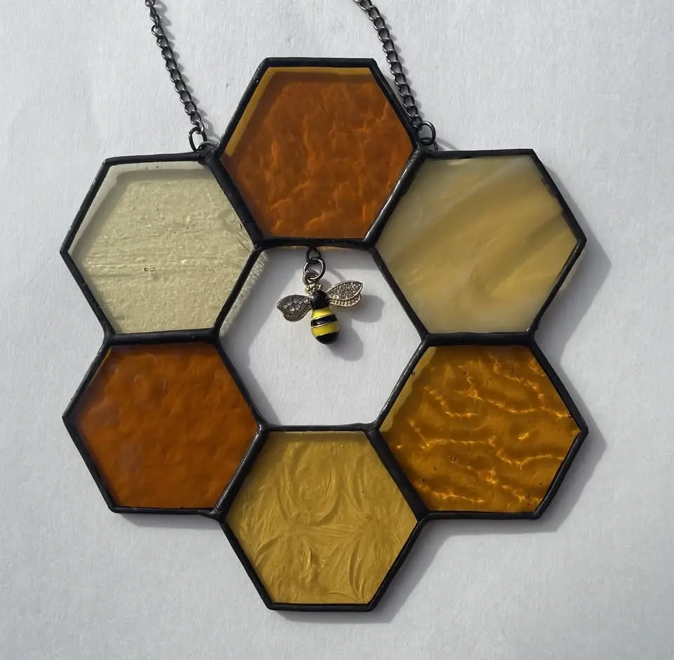 Honeycomb Stained Glass Art Class