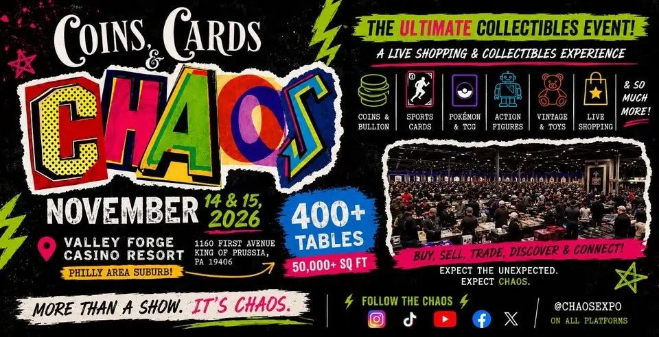 Coins, Cards & Chaos: A Live Shopping & Collectibles Experience