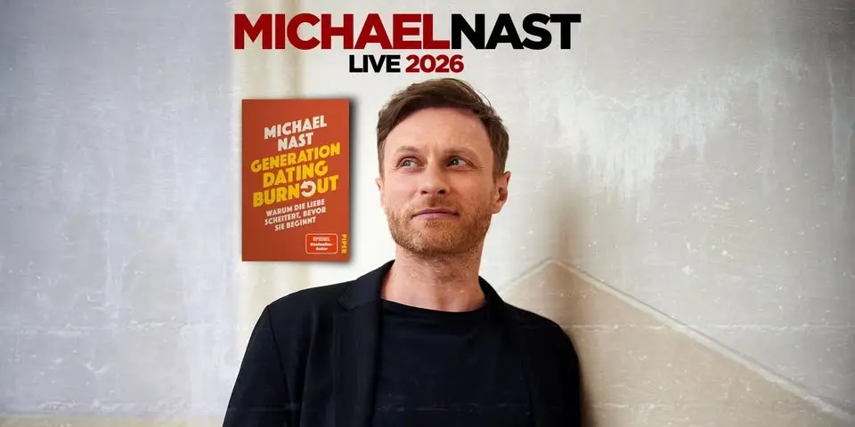 Michael Nast live in Bielefeld | "Generation Dating Burnout"-Lesetour
