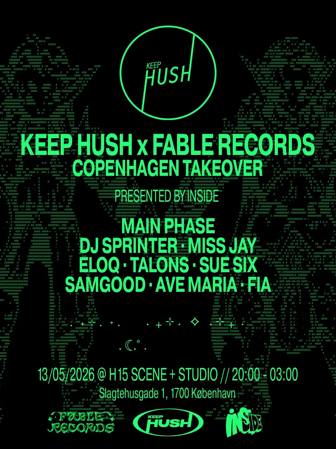 Keep Hush x Fable Records