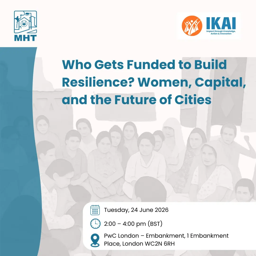 Who Gets Funded to Build Resilience? Women, Capital, and the Future of Cities