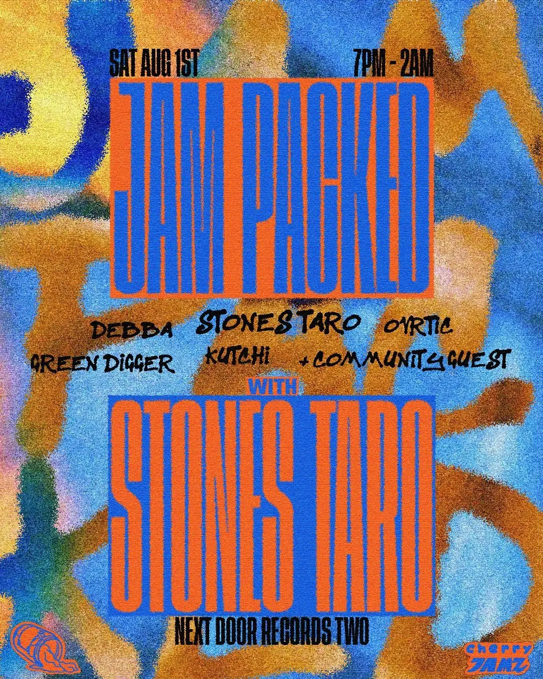 Jam Packed with Stones Taro