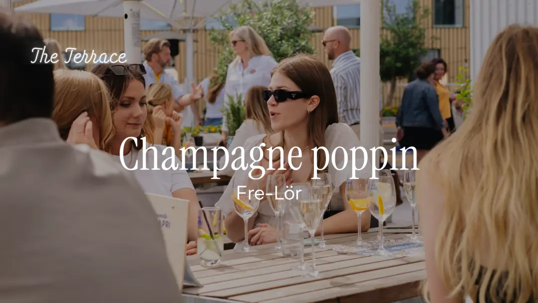 Champagne poppin