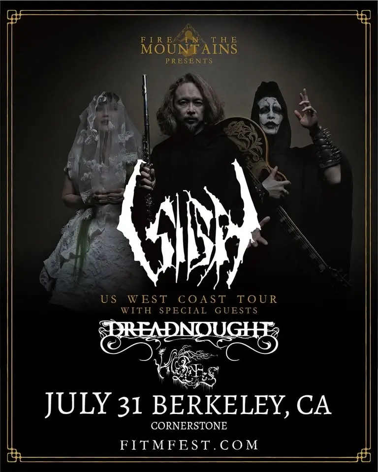 Cornerstone & Jaffe Events Present SIGH live at Cornerstone Berkeley
