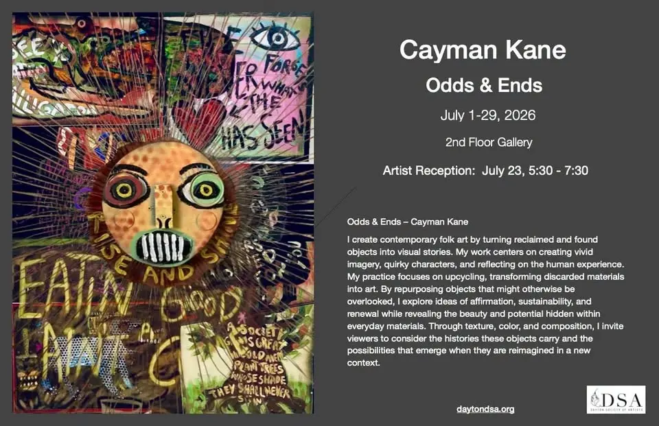 Artist Reception:  Cayman Kane