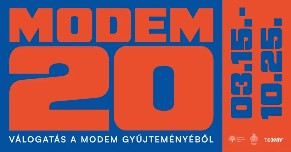Állandó kiállítás - MODEM 20: Válogatás a MODEM gyűjteményéből (2026. márc.15.-okt.25.)