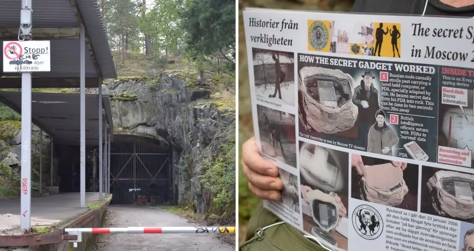 Spionvandring – Besök hemlig militärbas