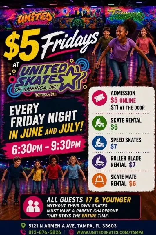 $5 FRIDAYS SPECIAL