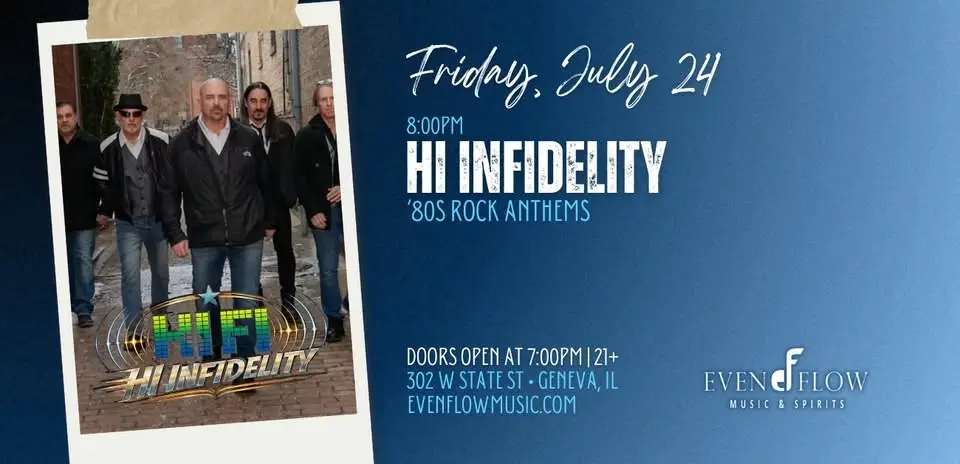 Hi Infidelity • 80s Rock Anthems | Friday, July 24