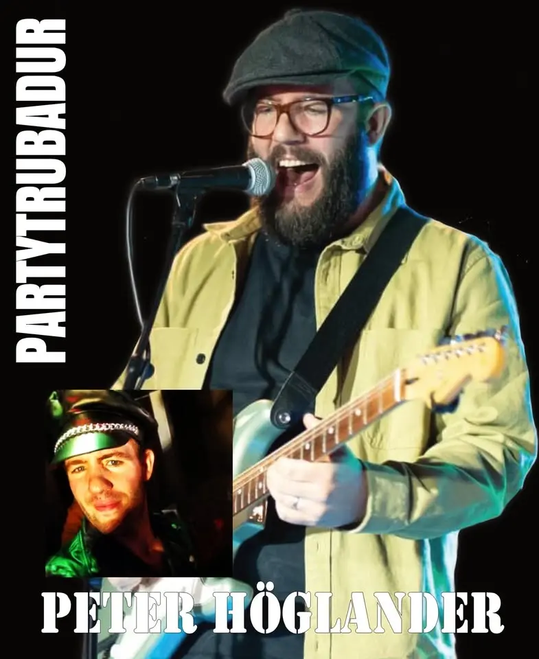 Peter Höglander på scen