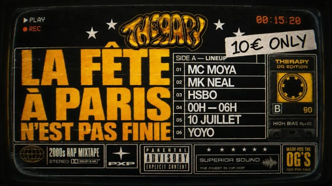La Therapy Du Peuple / 10 Juillet @Yoyo