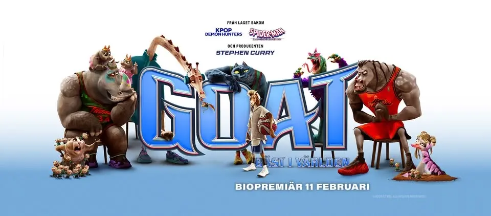 GOAT - Bäst i världen (50kr per biljett och popcorn ingår, alltid)