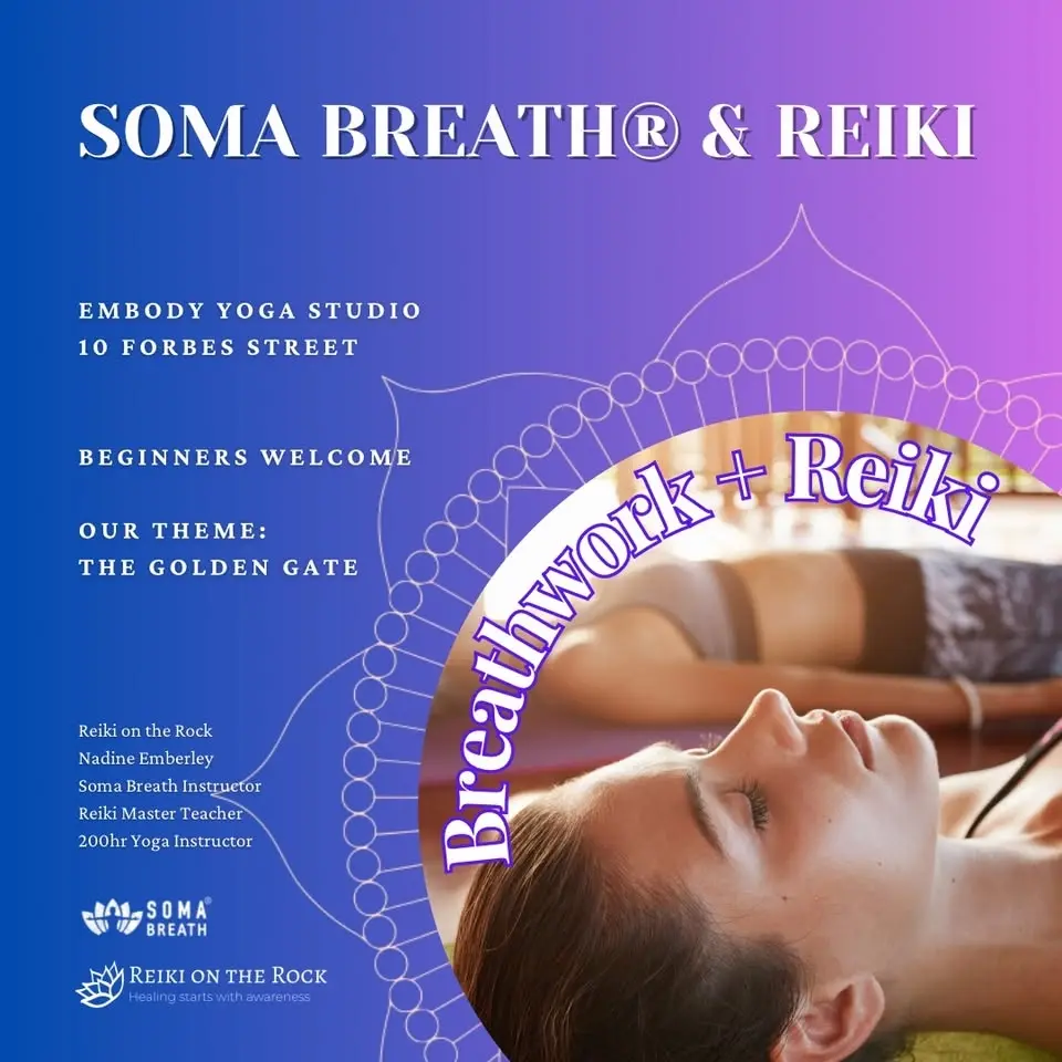 The Golden Gate: A Soma Breath & Reiki Transformation class