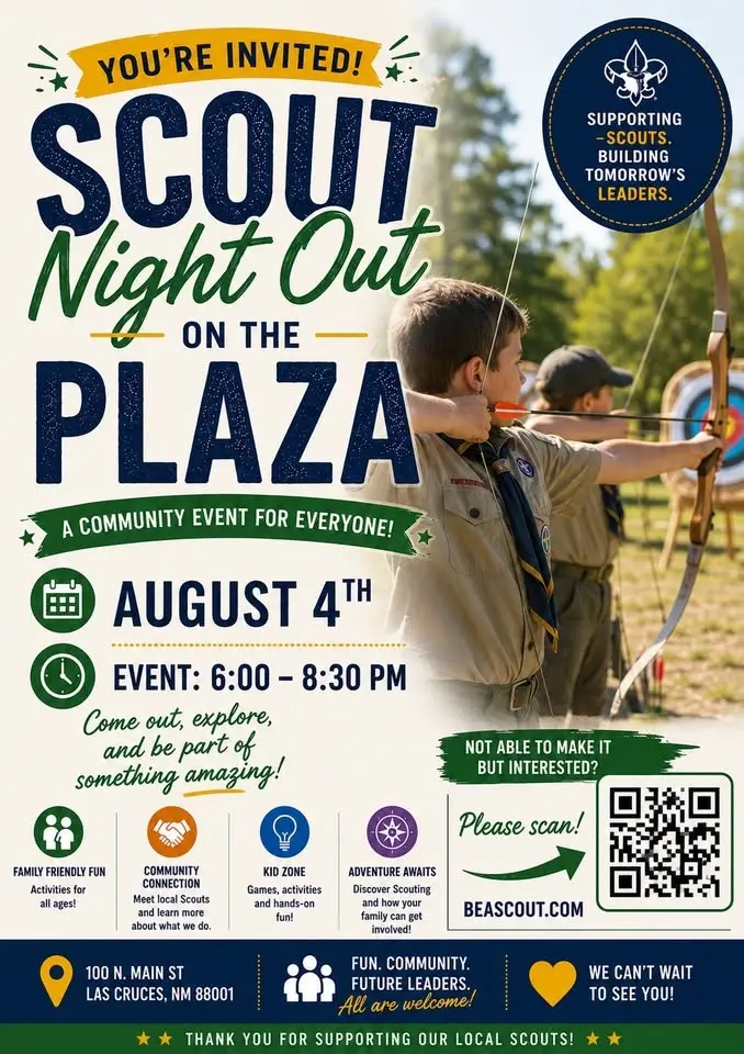 Scout Night on the Plaza