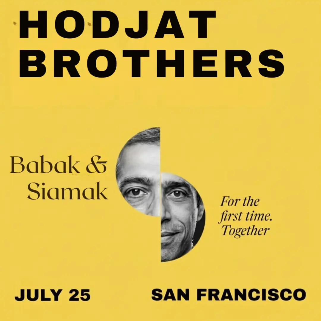 For the First Time Ever: Siamak & Babak Hodjat — Live