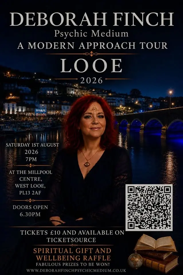 Deborah Finch psychic medium - a modern approach tour looe